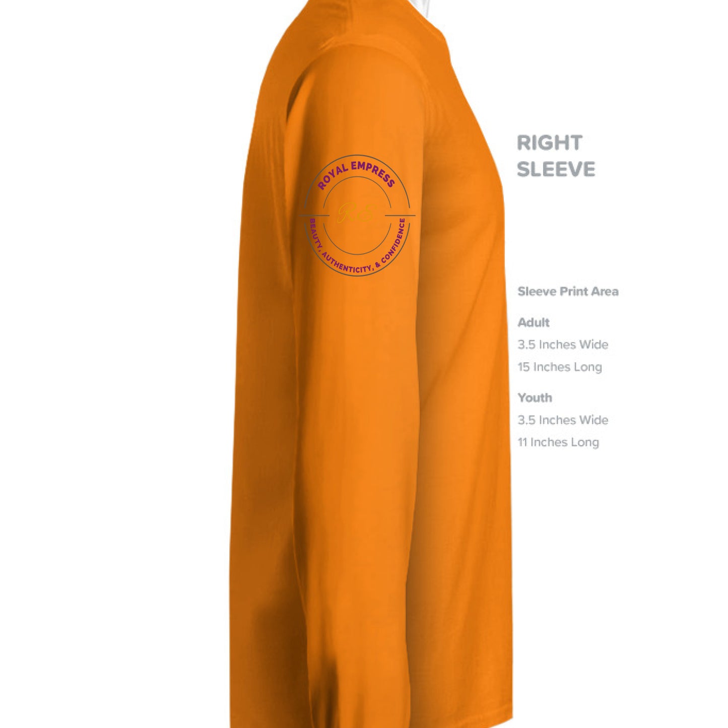 SAFETY ORANGE - SLEEVE_RIGHT