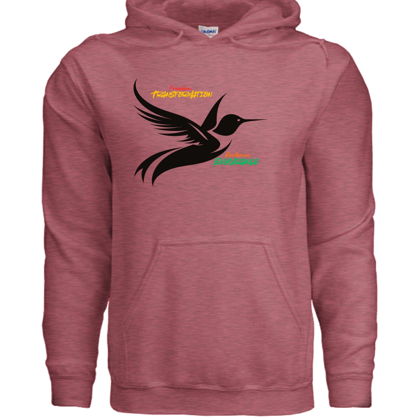 Heather Sport Scarlet Red - FRONT