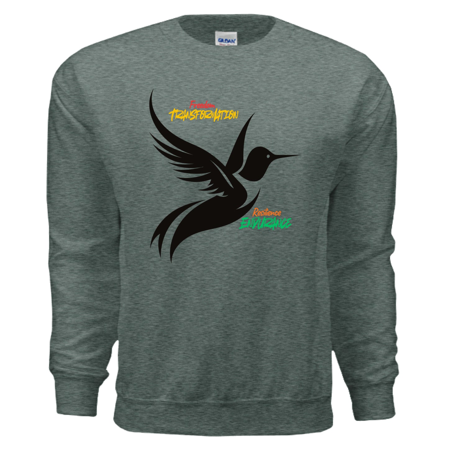 HEATHER SPORT DARK GREEN - FRONT