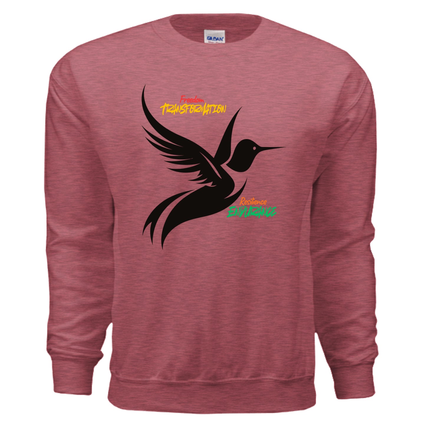 Heather Sport Scarlet Red - FRONT