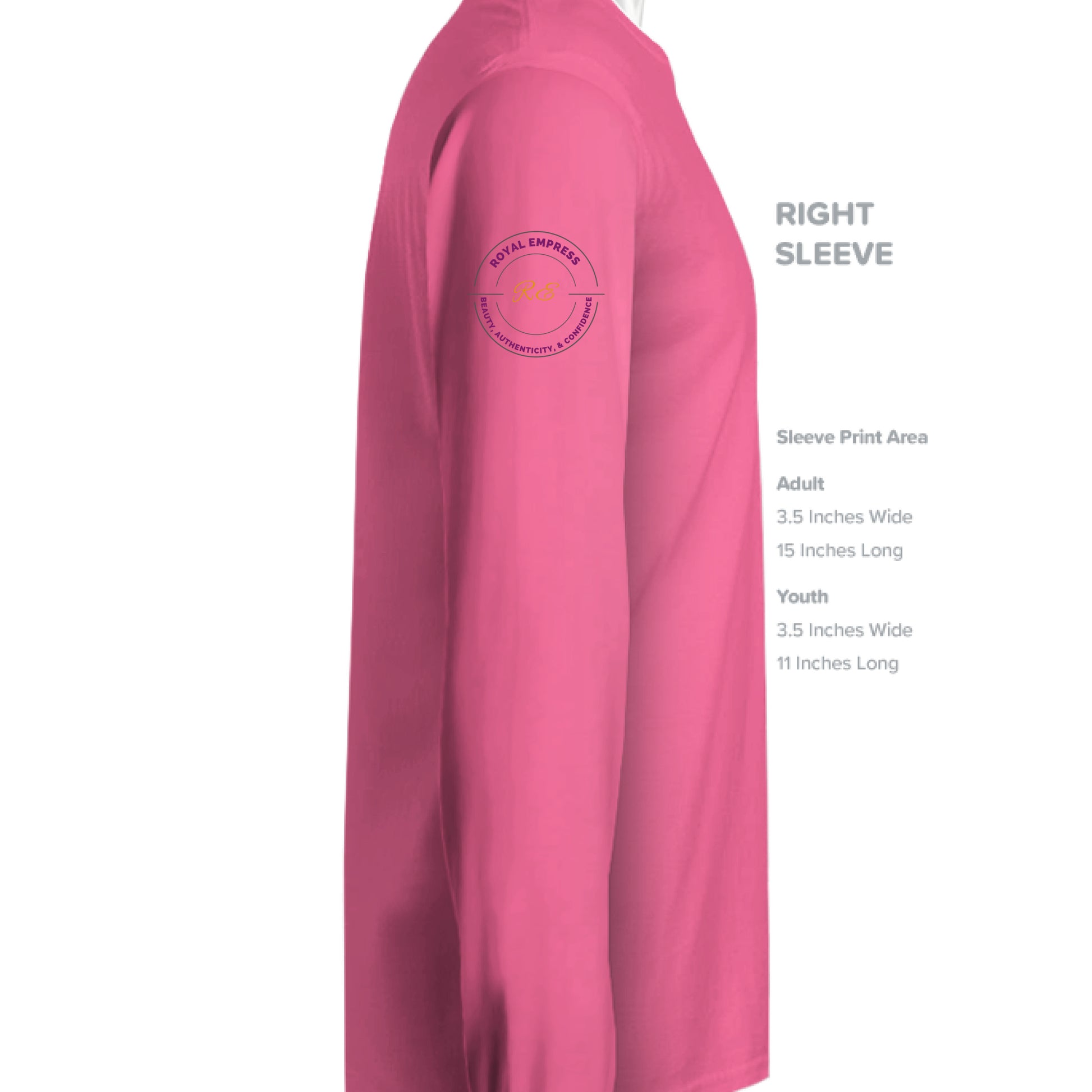 SAFETY PINK - SLEEVE_RIGHT