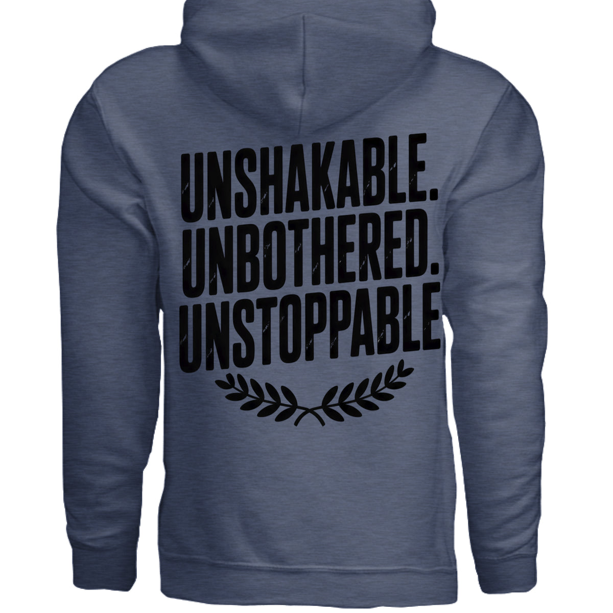 Heather Sport Dark Navy - BACK