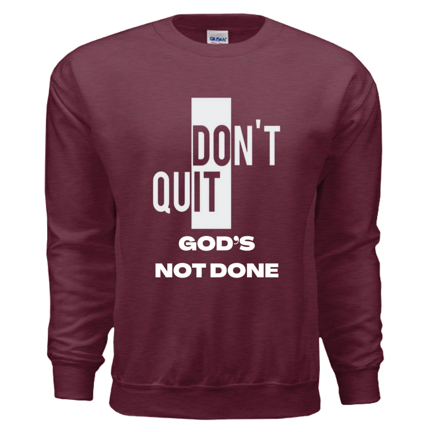 Heather Sport Dark Maroon - FRONT