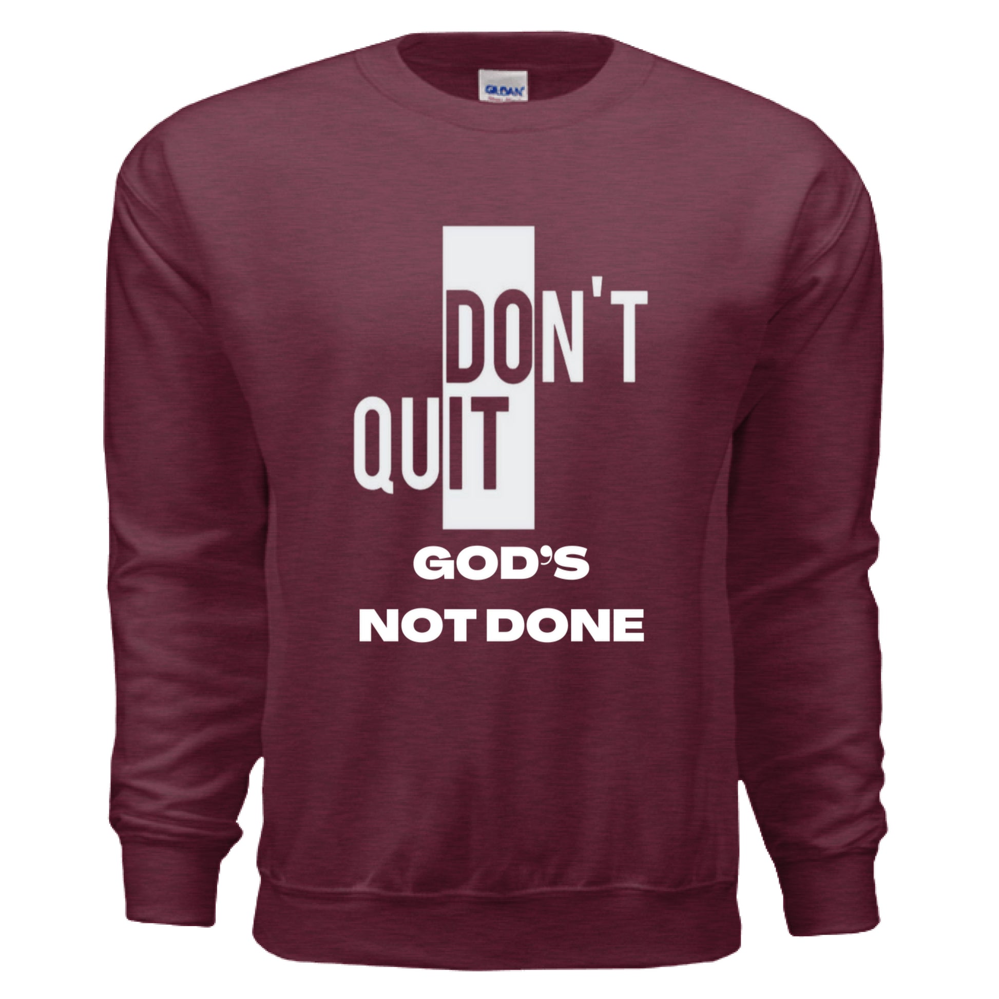 Heather Sport Dark Maroon - FRONT