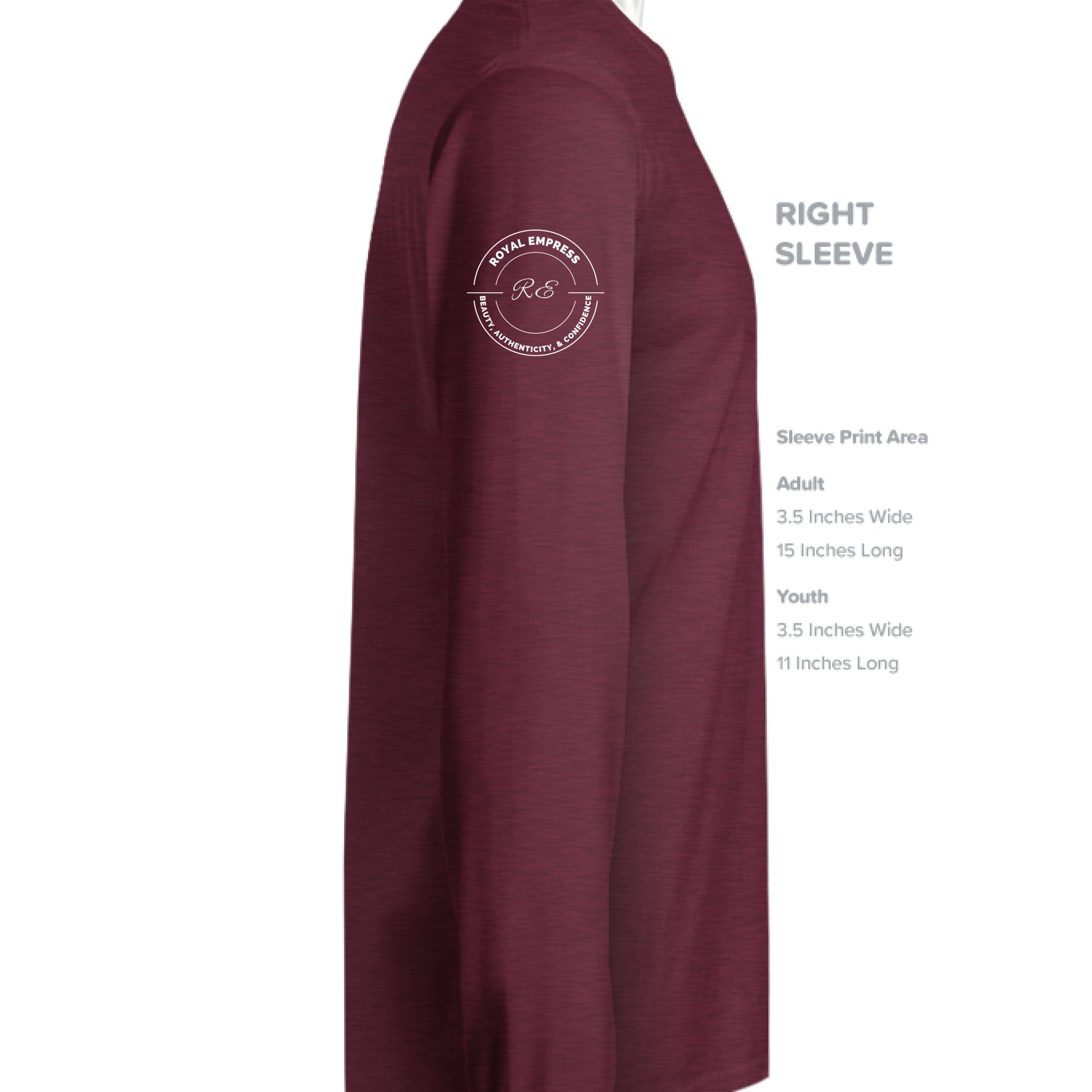Heather Sport Dark Maroon - SLEEVE_RIGHT