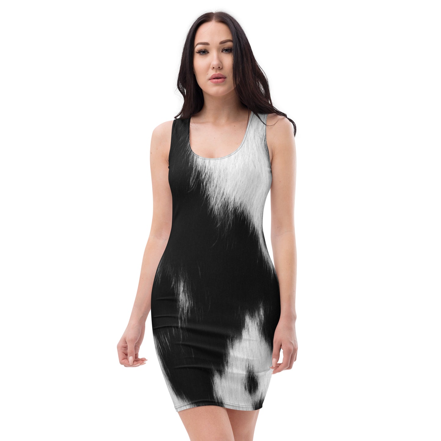 Cheetah Print Sublimation Cut & Sew Dress CT07