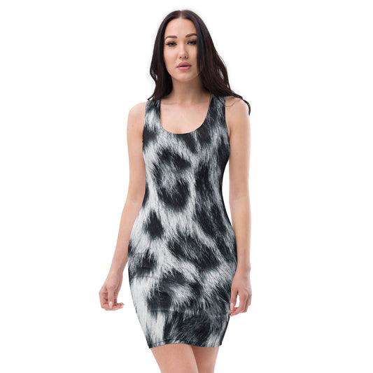 Cheetah Print Sublimation Cut & Sew Dress CT08
