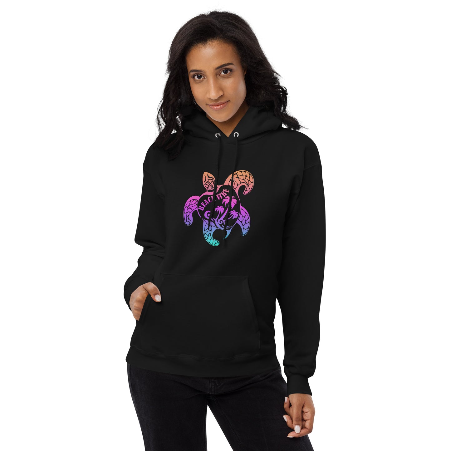 Beach Vibe Fleece Hoodie