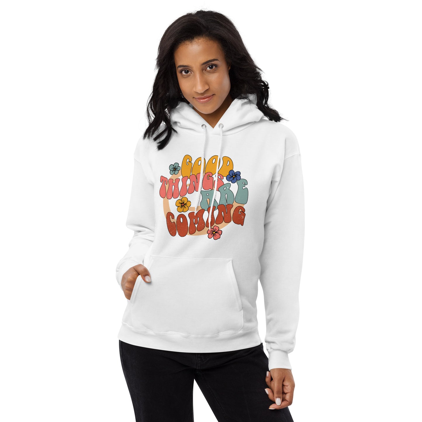 Good Things Are Coming Fleece Hoodie