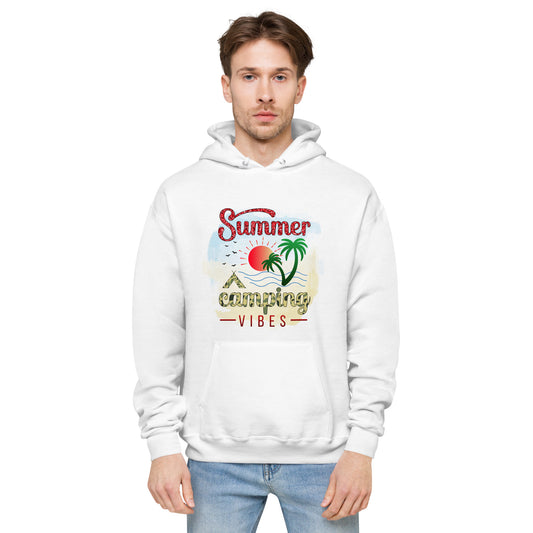 Summer Camping Fleece Hoodie